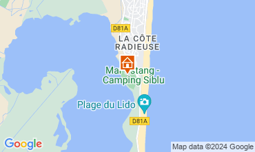 Map Canet-en-Roussillon Mobile home 123795