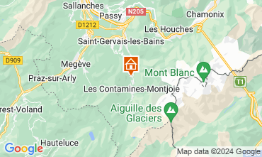 Map Les Contamines Montjoie House 944