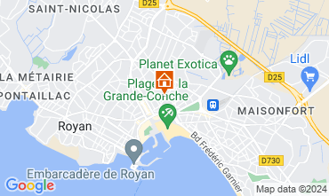 Map Royan Apartment 119530