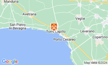 Map Torre Lapillo Apartment 125251
