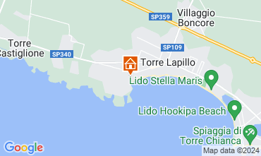 Map Torre Lapillo Apartment 125251