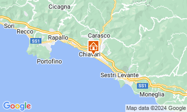 Map Chiavari Apartment 79573