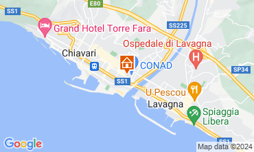 Map Chiavari Apartment 79573