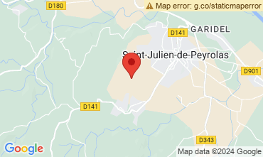 Map Saint-Julien-de-Peyrolas Villa 100704