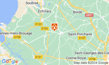 Map Rochefort sur Mer Apartment 121468