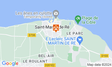 Map Saint Martin de R B&B 112530