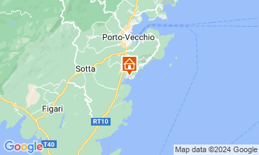 Map Porto Vecchio Villa 113234