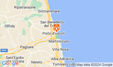 Map San Benedetto del Tronto Apartment 85875
