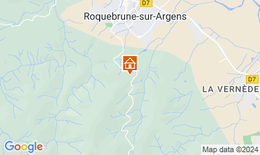 Map Roquebrune sur Argens Self-catering property 128015