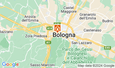 Map Bologna Apartment 128888