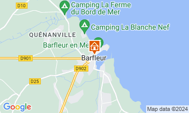 Map Barfleur Self-catering property 113106