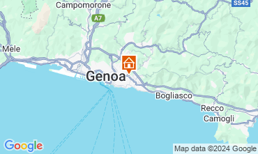 Map Genoa Apartment 129201