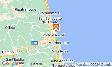 Map San Benedetto del Tronto Apartment 123842