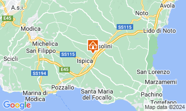 Map Ispica Villa 123585