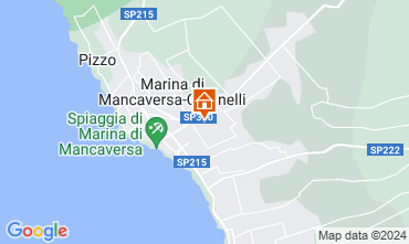 Map Marina di Mancaversa Villa 127005