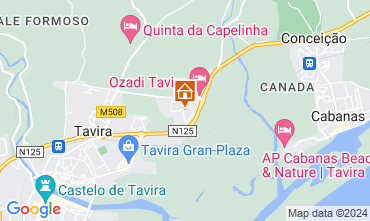 Map Tavira Apartment 126830
