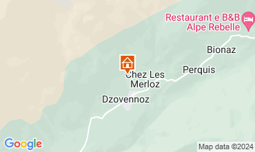 Map Bionaz Chalet 125280