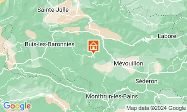 Map Buis les Baronnies Self-catering property 128907