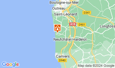 Map Hardelot Villa 123788