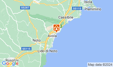 Map Avola Villa 69066