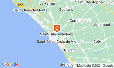 Map Saint Hilaire de Riez House 18955