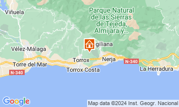 Map Nerja Villa 11479