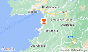 Map Porticcio Villa 104065
