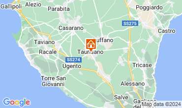 Map Ugento - Torre San Giovanni House 126985