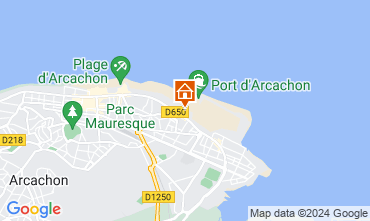 Map Arcachon Apartment 21709