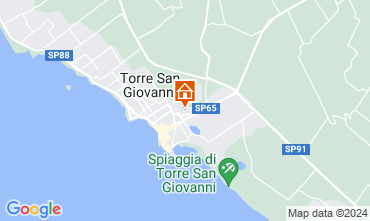 Map Ugento - Torre San Giovanni Apartment 94615