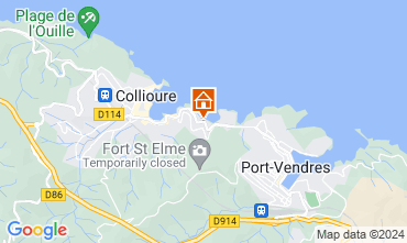 Map Collioure Bungalow 123516