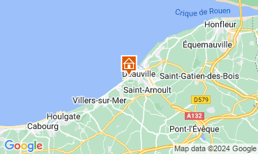 Map Deauville House 127122