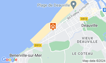 Map Deauville House 127122