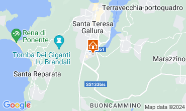 Map Santa Teresa di Gallura Apartment 118991