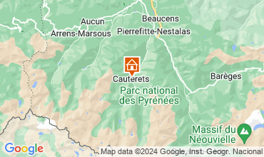 Map Cauterets Apartment 26451