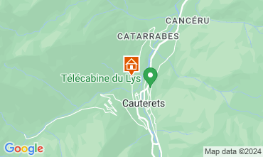 Map Cauterets Apartment 26451