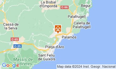 Map Calonge Villa 54458