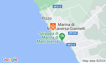 Map Marina di Mancaversa Apartment 128226