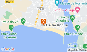 Map Praia da Rocha Apartment 125325