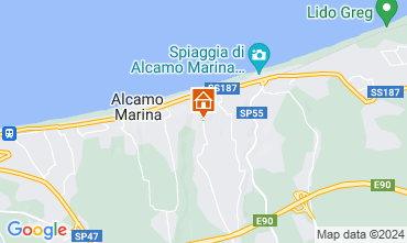 Map Castellammare del Golfo Villa 112820