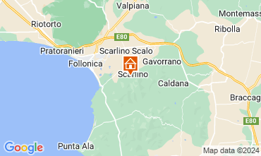 Map Scarlino Apartment 84667