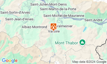 Map Valloire Apartment 49762