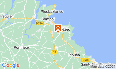 Map Paimpol Mobile home 7464