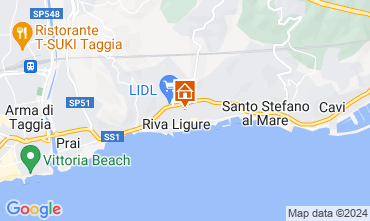 Map Santo Stefano al Mare Apartment 117840