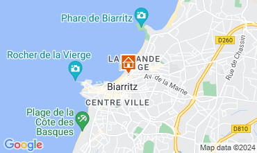 Map Biarritz Studio 123305