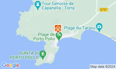 Map Porto Pollo House 120258