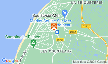 Map Soulac Apartment 120242