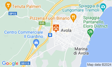 Map Avola Apartment 87482