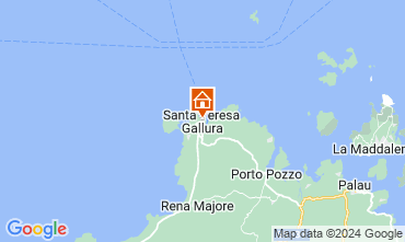 Map Santa Teresa di Gallura Apartment 127443