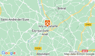 Map Ivry-la-Bataille Mobile home 128288